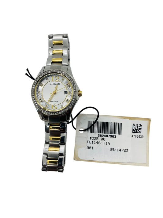 Citizen Eco-Drive Two-Tone S.Steel Quartz Women's Watch 30mm J710-A145906