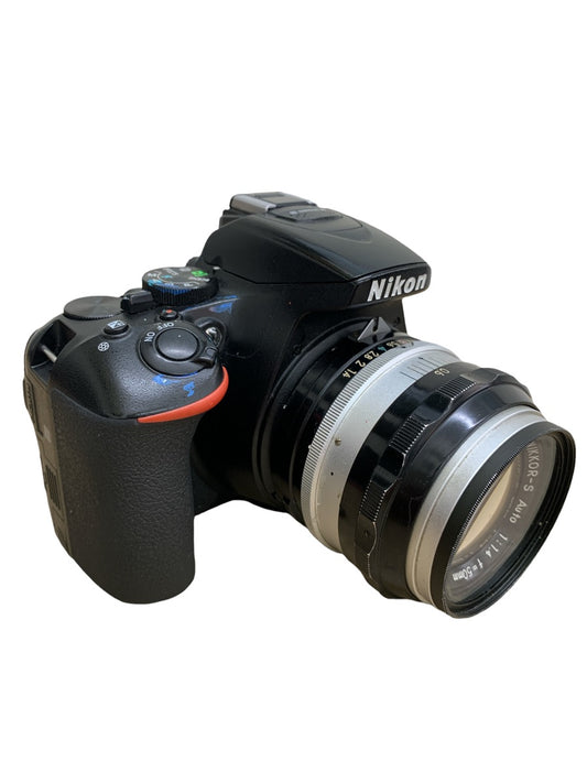 Nikon D5600 Camera w/ Nippon Kogaku 50mm f/1.4 Lens