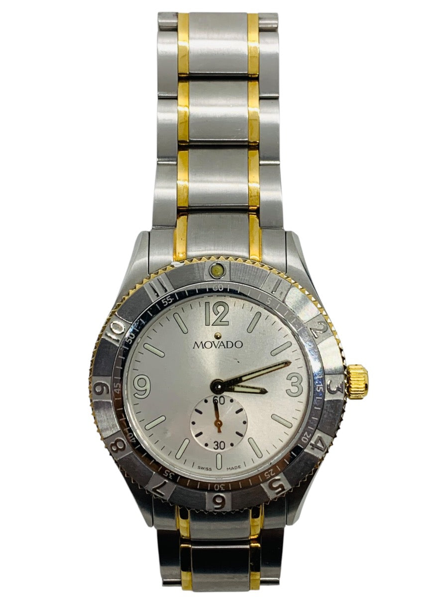 Movado Gentry Sport 36mm Watch 81 N2 1890 Wristwatch Two Tone Men’s Watch