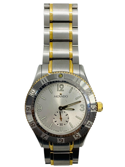 Movado Gentry Sport 36mm Watch 81 N2 1890 Wristwatch Two Tone Men’s Watch