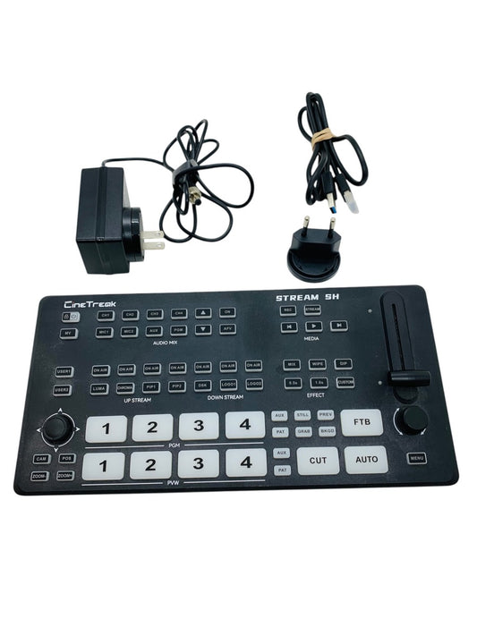 Cine Treak Stream 1/SH/1S Video Switcher 5-CH SDI HDMI USB Multi-Solution Deck
