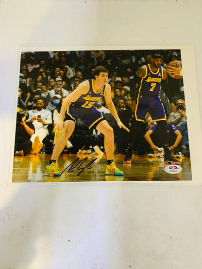 Autographed Austin Reaves Photo-PSA Graded (RG48448) -Lakers #15