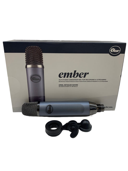 Blue Ember XLR Studio Condenser Mic For Recording & Streaming w/ Box