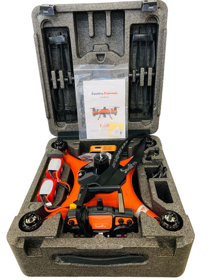 Swellpro FD1 Drone Fisherman Orange/Black 24.7 x 24.7 x 8.6 in