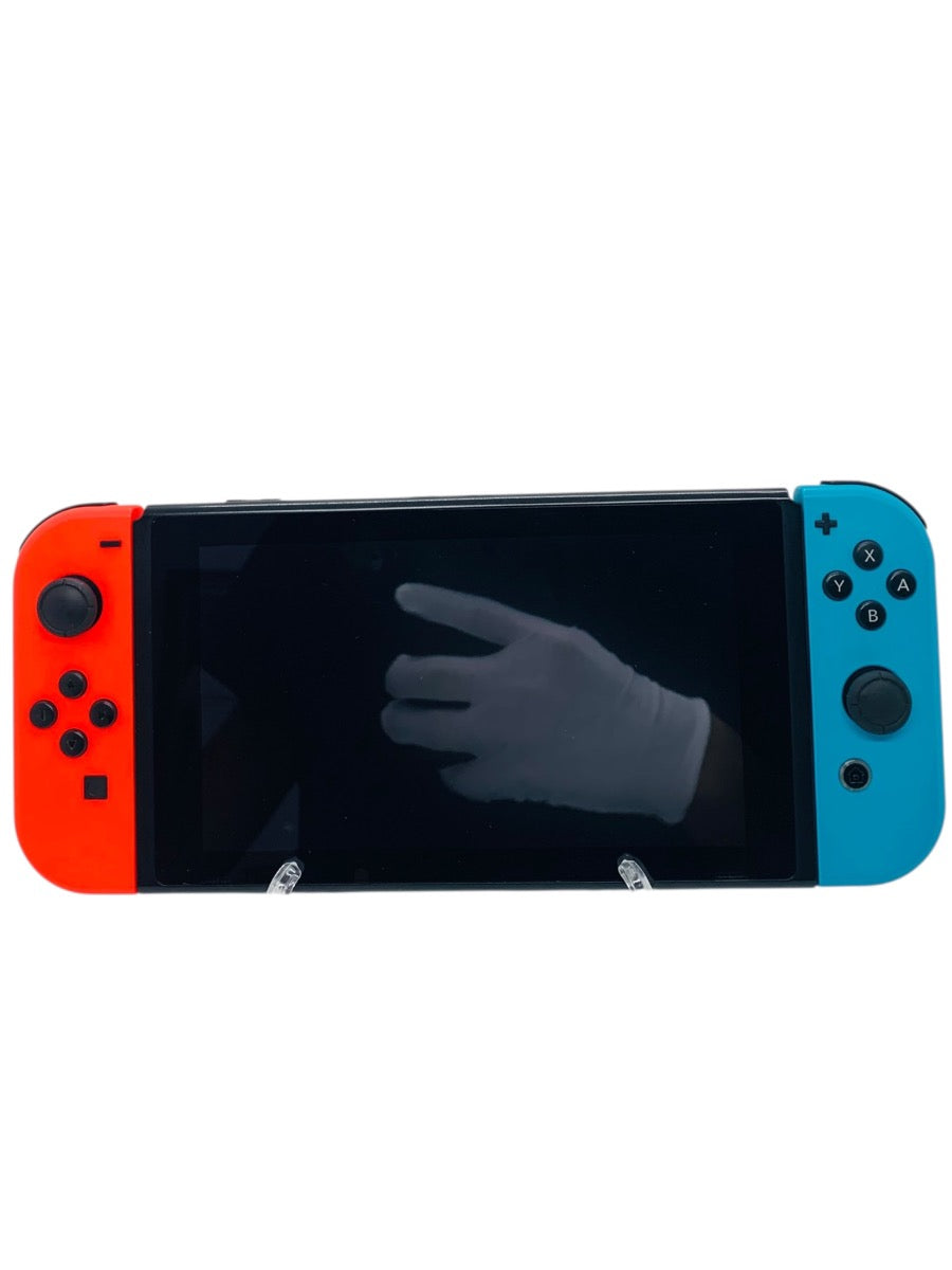 Nintendo Switch HAC-001 Blue/Red Joycons w/ Dock (No Cables)