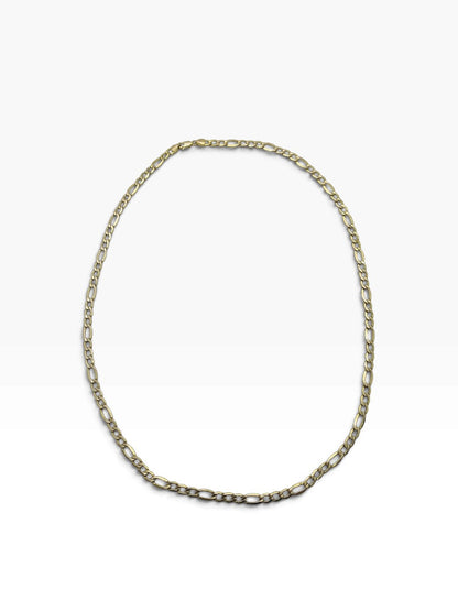 10K Yellow Gold Figaro Chain 5.8 Grams | 5mm Width | 24" Length