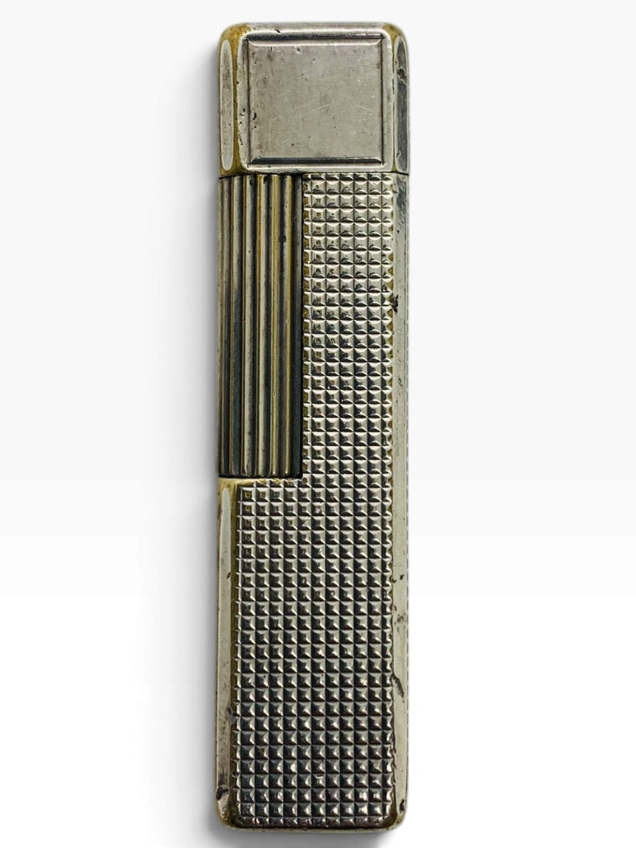 Vintage ST Dupont Ligne 1 Silver Luxury Box Pocket Lighter