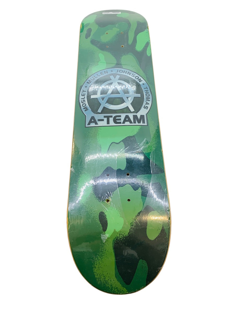 A Team Skateboard Deck Mosley-Mullen-Johnson-Thomas  31 1/2 x 8