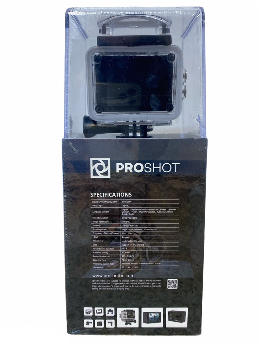 Proshot PS5 Camera 4K HDMI 2" Screen New