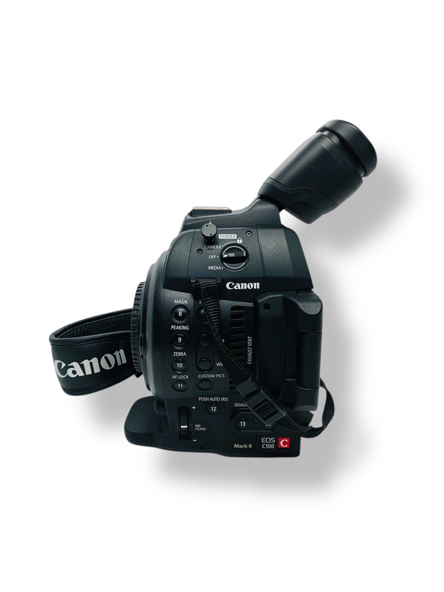 Canon EOS C100 Mark II HD PRO Cinema Camcorder Camera Dual Pixel