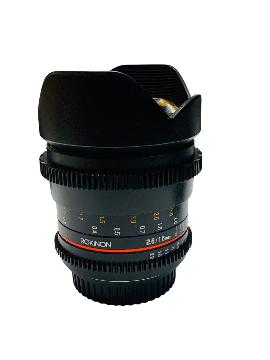 Rokinon 16mm T2.6 ED AS Full Frame Lens for Canon EF Mount