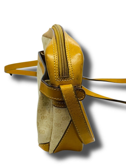 Gucci Micro GG Canvas Crossbody Shoulder Bag