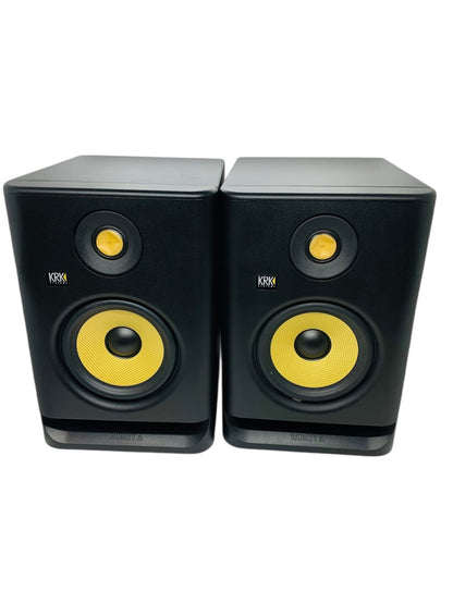 Pair Of KRK System Rokit 5 Active Studio Monitors Black - Gen 4