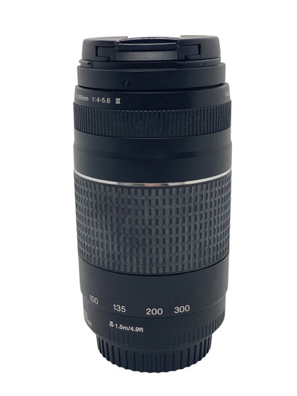 Canon Zoom Lens EF 75-300mm 1:4-5.6 III Telephoto Lens