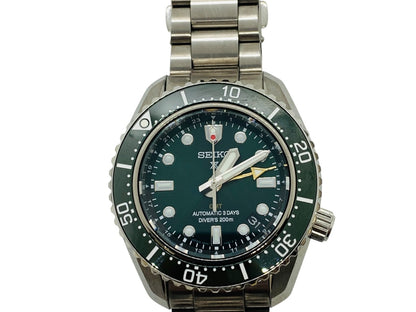 Seiko GMT Prospex Automatic 200m Divers Watch 6R54-00D0 42mm Green