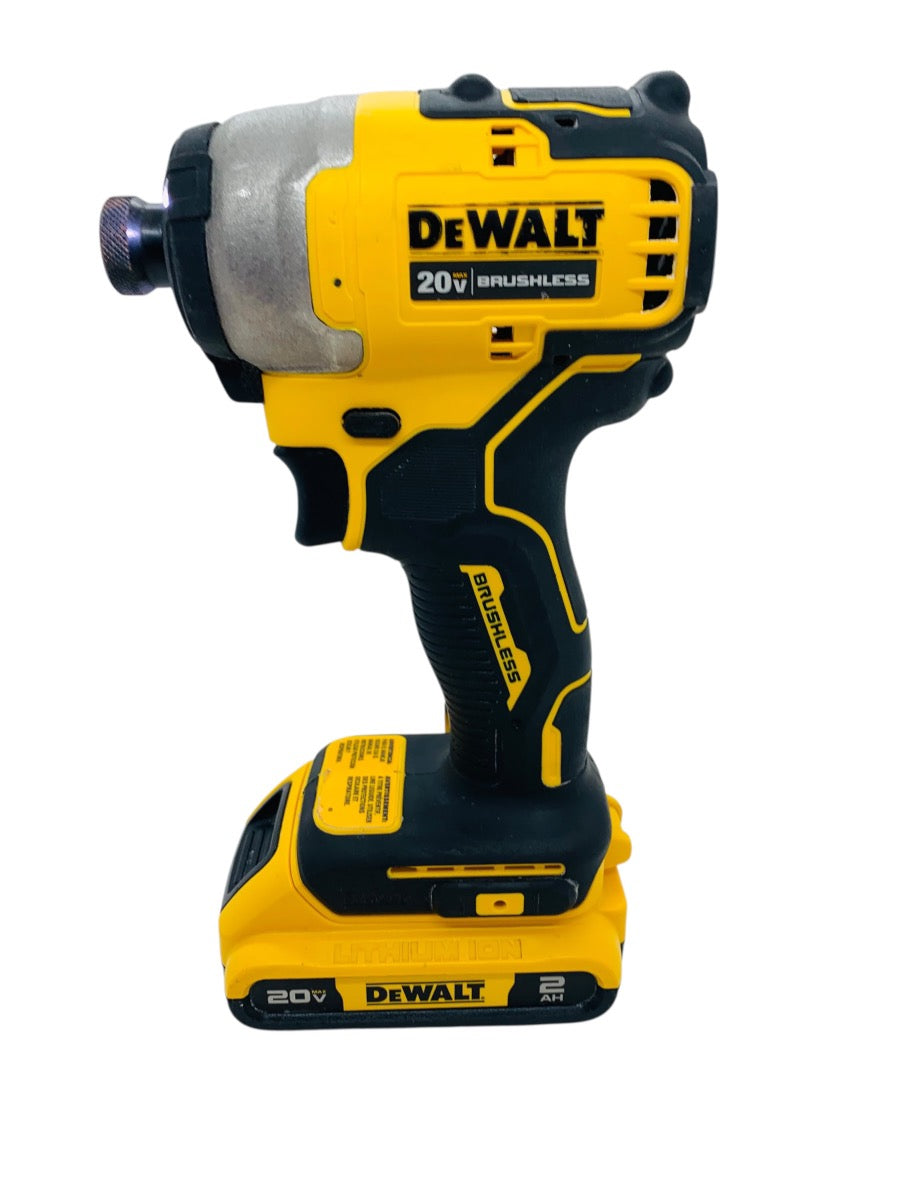 Dewalt DCF809 20V Cordless Impact Driver 2Ah Battery + Charger