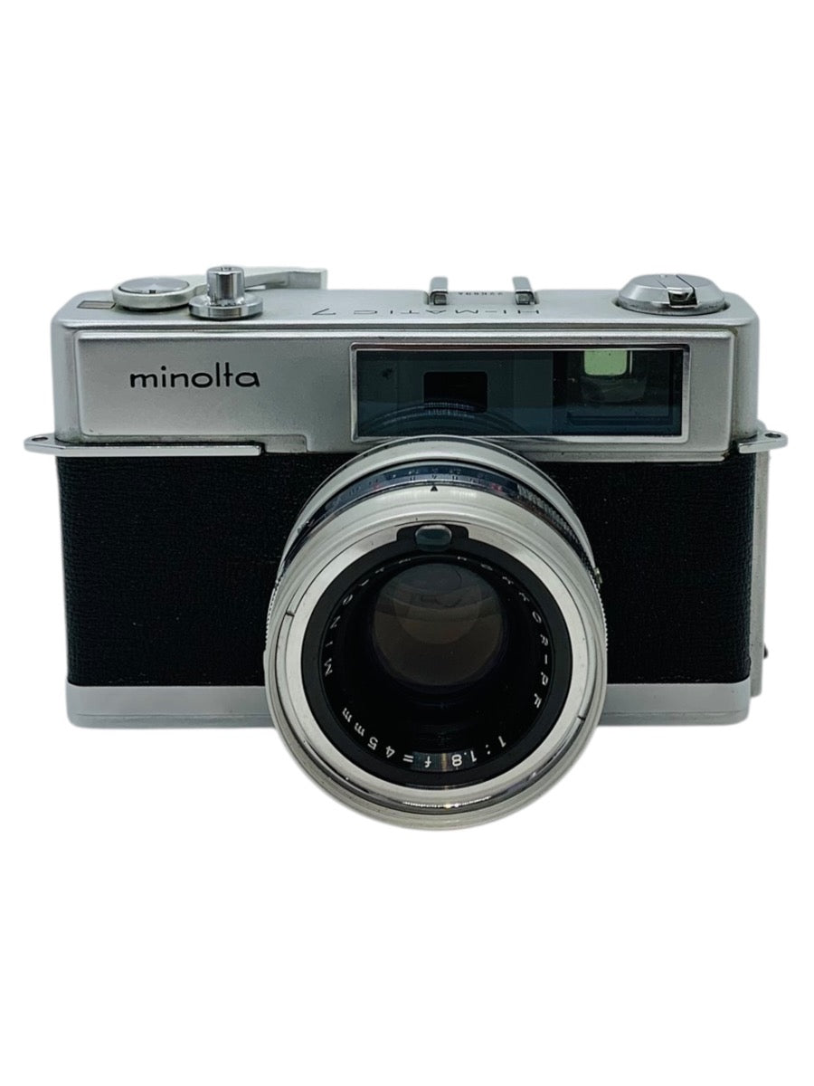 Minolta Hi-Matic 7 45mm Rangefinder Film Camera Manual Focus