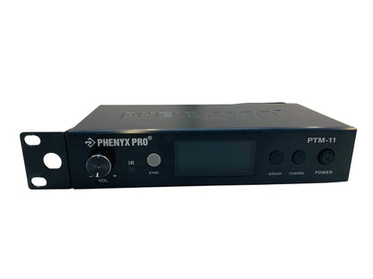 Phenyx Pro PMT-11 Single Mono Wireless IEM Transmitter for PTM-11