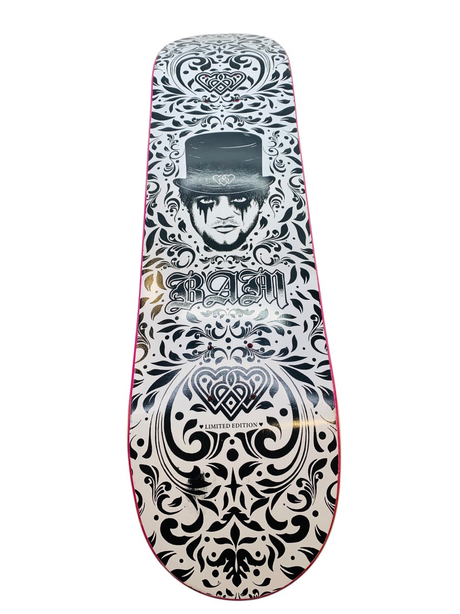 The Heart Supply Bam Margera Limited Edition Skateboard Deck 31 ¾ x 8