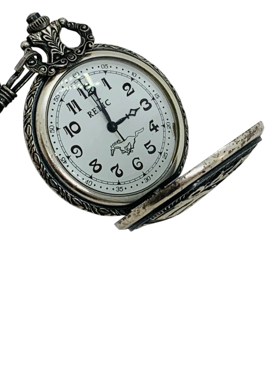 Relic 1964 1/2 Ford Mustang Pocket Watch Quartz (Made by Fossil)