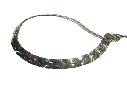 Mexican Sterling Silver .925 Snake Bracelet Mexico PF-79 90.6 Grams
