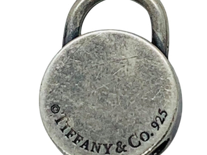 Tiffany & Co .925 "Class Of '08" Circle Padlock Charm