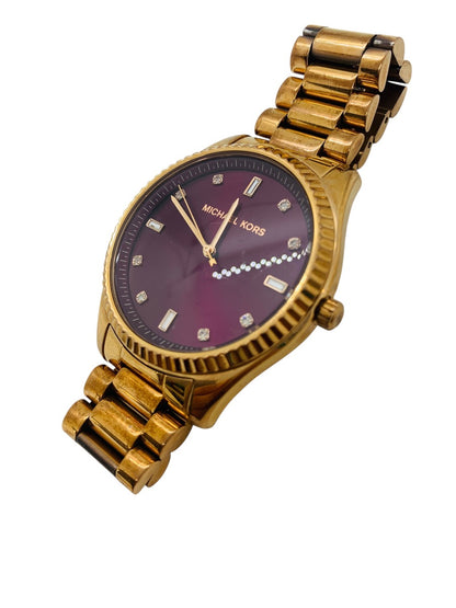 Michael Kors MK-3753 Ladies Gold Tone Quartz Watch