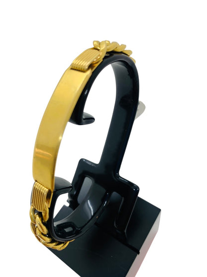 18K Yellow Gold Curb Bracelet | Size 8 | 15.4g