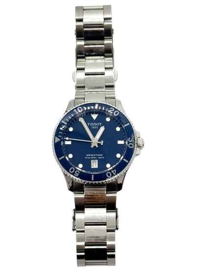 (READ) Tissot Seastar 1000 40mm Blue Dial Stainless Steel T1204101104100