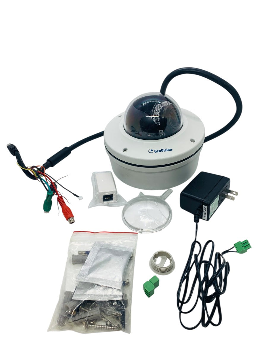 Geovision GV-VD220D 2 Megapixel 1080P HD IR Vandal Dome IP Camera