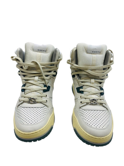 Gucci 765437 Interlocking G High-Cut Distressed Effect 401/2=7 U.S Men