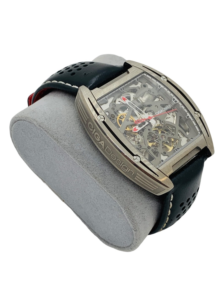 CIGA Design Skeleton Z Series Titanium Automatic Mechanical Wristwatch