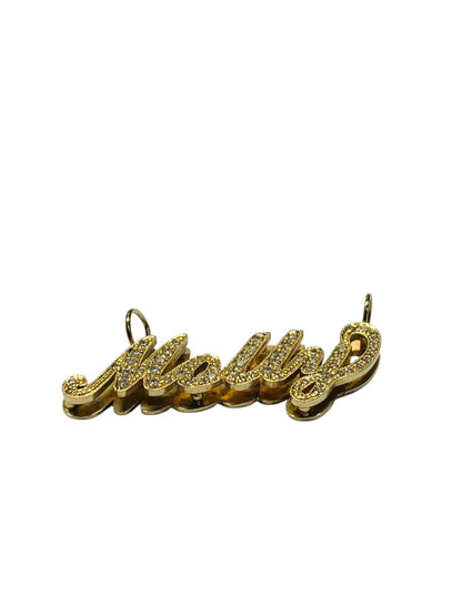 14K Yellow Gold "Molly" Design Pendant 8.5 Grams |1 3/4" x 1"