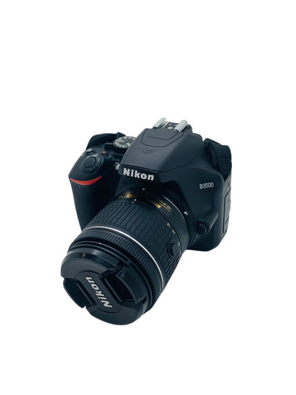 Nikon D3500 DSLR Camera w/ Nikon AF-P Nikkor 18-55mm Lens - Black