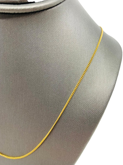 18K Yellow Gold Necklace | Size 20 | 1.1g