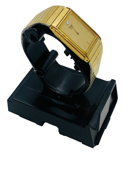 Vintage Pulsar by Seiko Y100-5859 Quartz Gold Tone Men's Watch