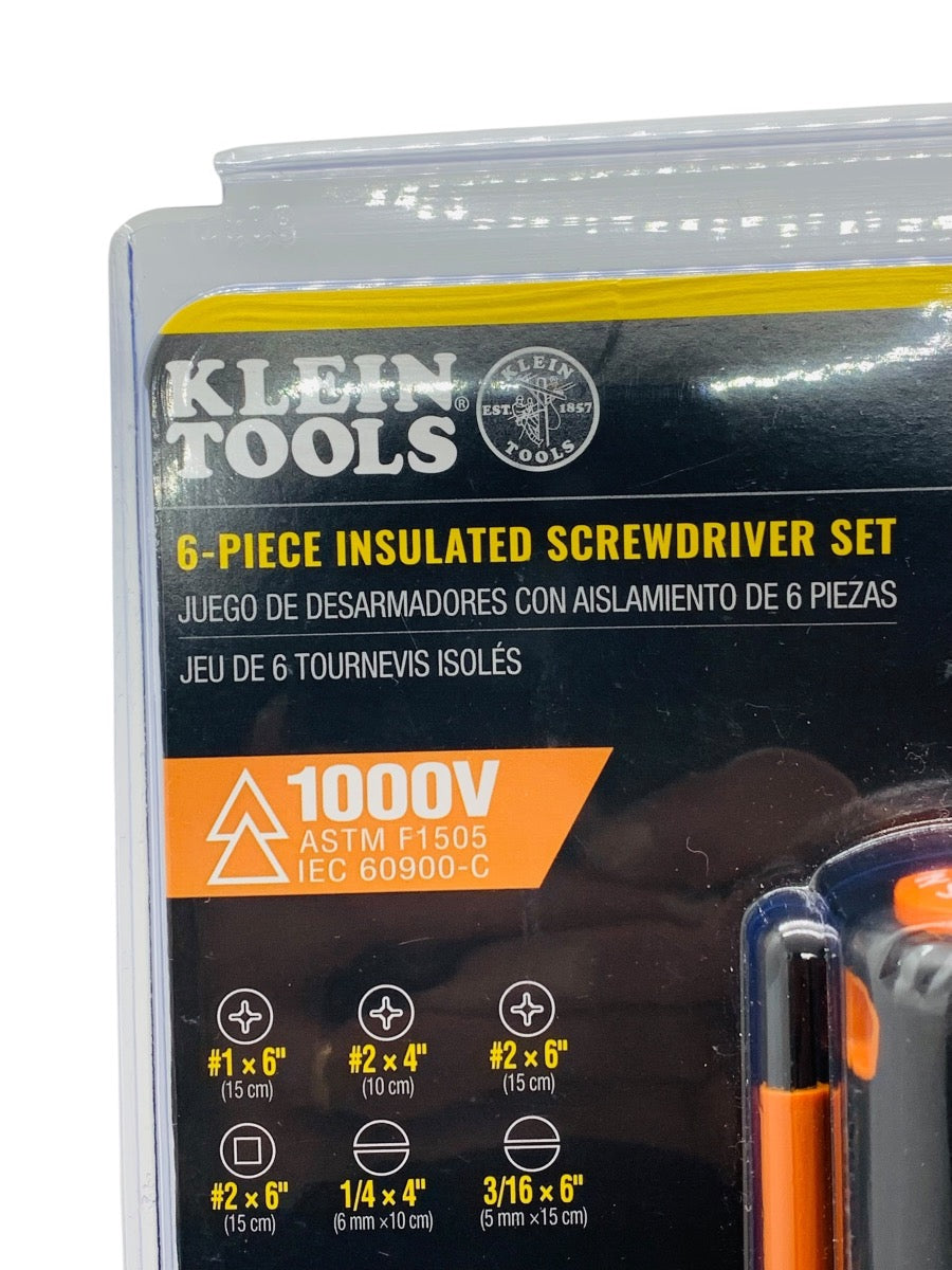 Klein Tools 85076INS 6-Piece Insulated Screwdriver Set