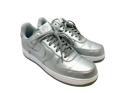 Nike Air Force 1 Low '07 LV8 Silver 718152-013 Size 10.5 Shoes