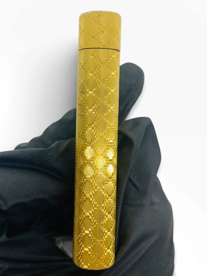 Vintage Luxury Cartier Les Must Gold Plated Lighter  Made in France