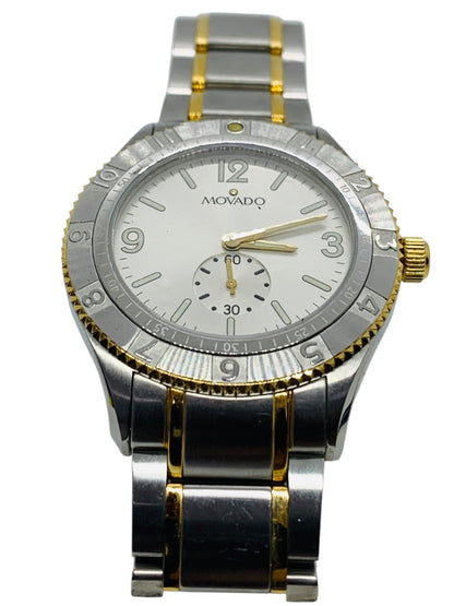 Movado Gentry Sport 36mm Watch 81 N2 1890 Wristwatch Two Tone Men’s Watch