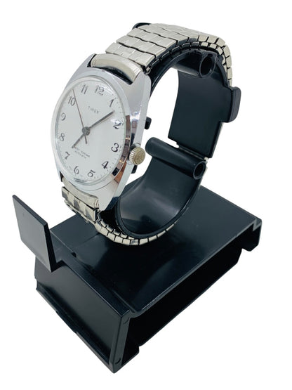 Vintage 1970s Timex Viscount Automatic Stainless Steel  Men's Watch.