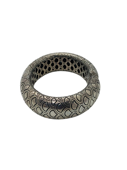 John Hardy Naga Collection Sterling Silver Flexible Cuff Bracelet 7"