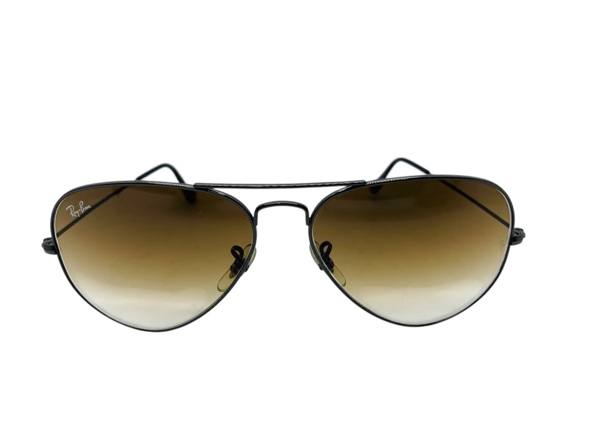 Ray Ban Aviators Made In Italy 58-14 w/ Case | Brown Lens