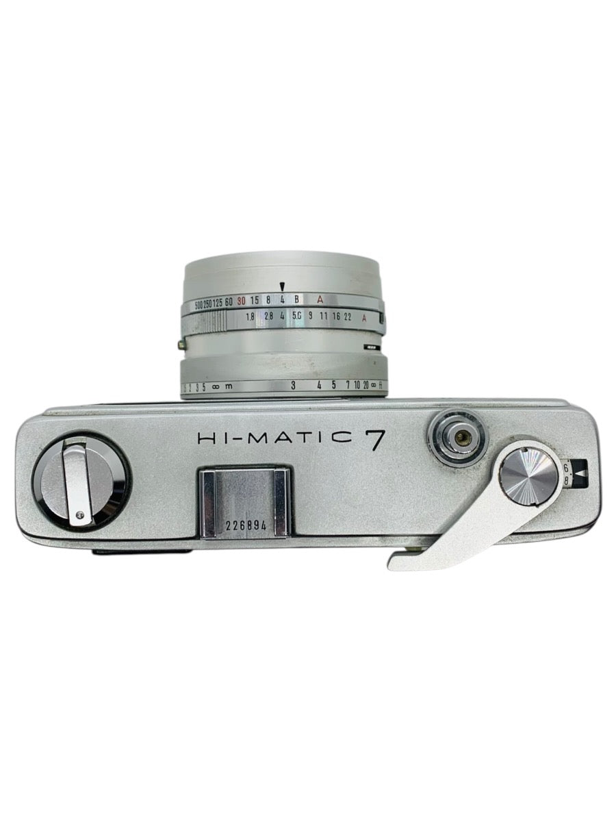 Minolta Hi-Matic 7 45mm Rangefinder Film Camera Manual Focus