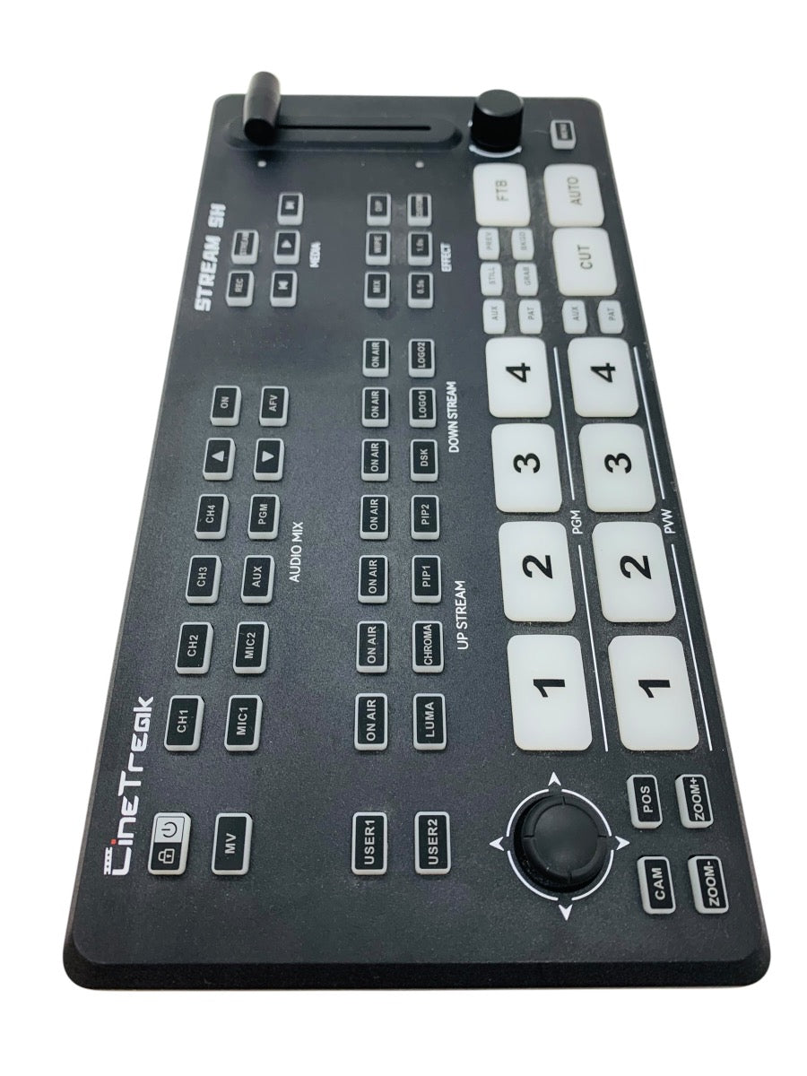 Cine Treak Stream 1/SH/1S Video Switcher 5-CH SDI HDMI USB Multi-Solution Deck