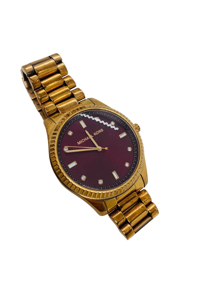 Michael Kors MK-3753 Ladies Gold Tone Quartz Watch