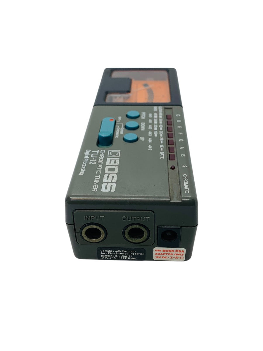 Boss TU-12 Chromatic Guitar/Bass Digital Processing Tuner Made In Japan