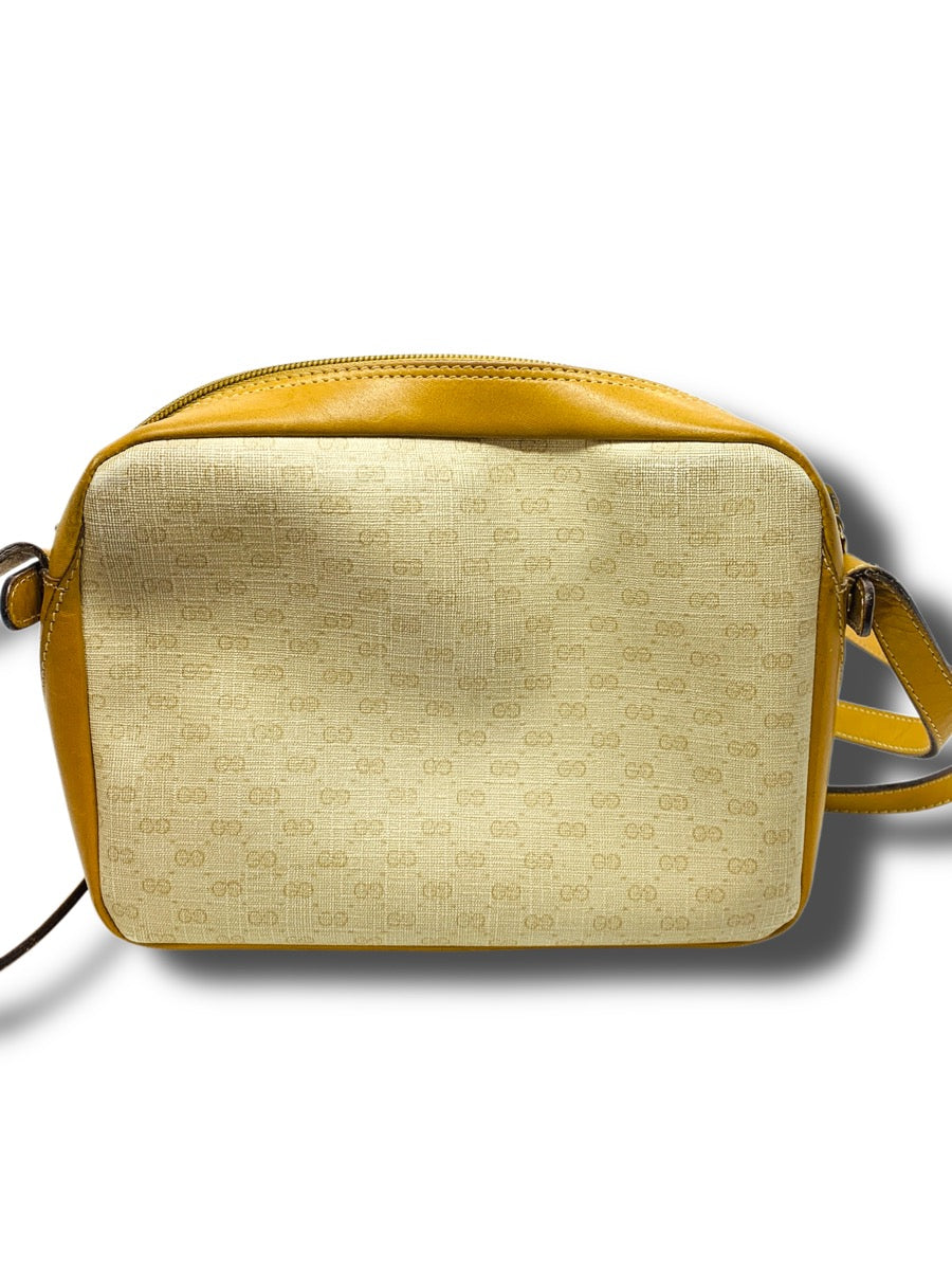 Gucci Micro GG Canvas Crossbody Shoulder Bag
