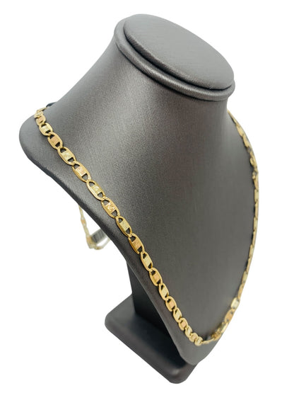 3 Tone 10K Gucci Gold Chain | Size 25 | 16.3g