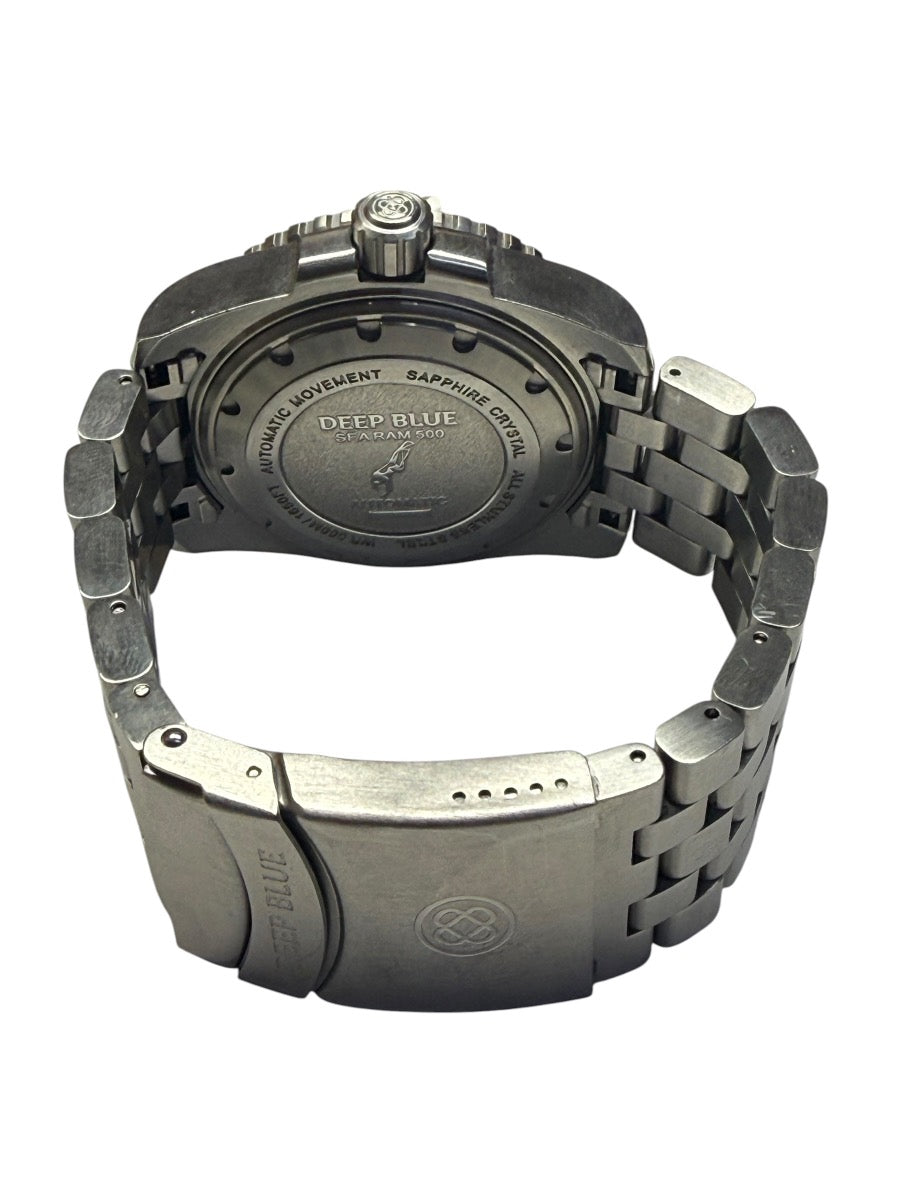 Deep Blue Sea Ram 500 Automatic Watch 46mm Stainelss Steel White